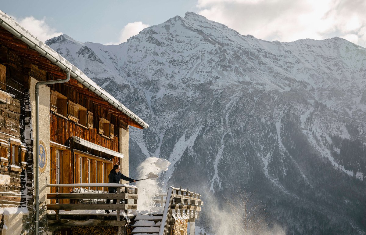 Digital reception for a boutique hotel in the alps
